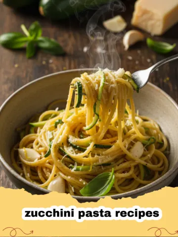 Wholesome & Delicious Zucchini Pasta with Creamy Lemon Herb Sauce