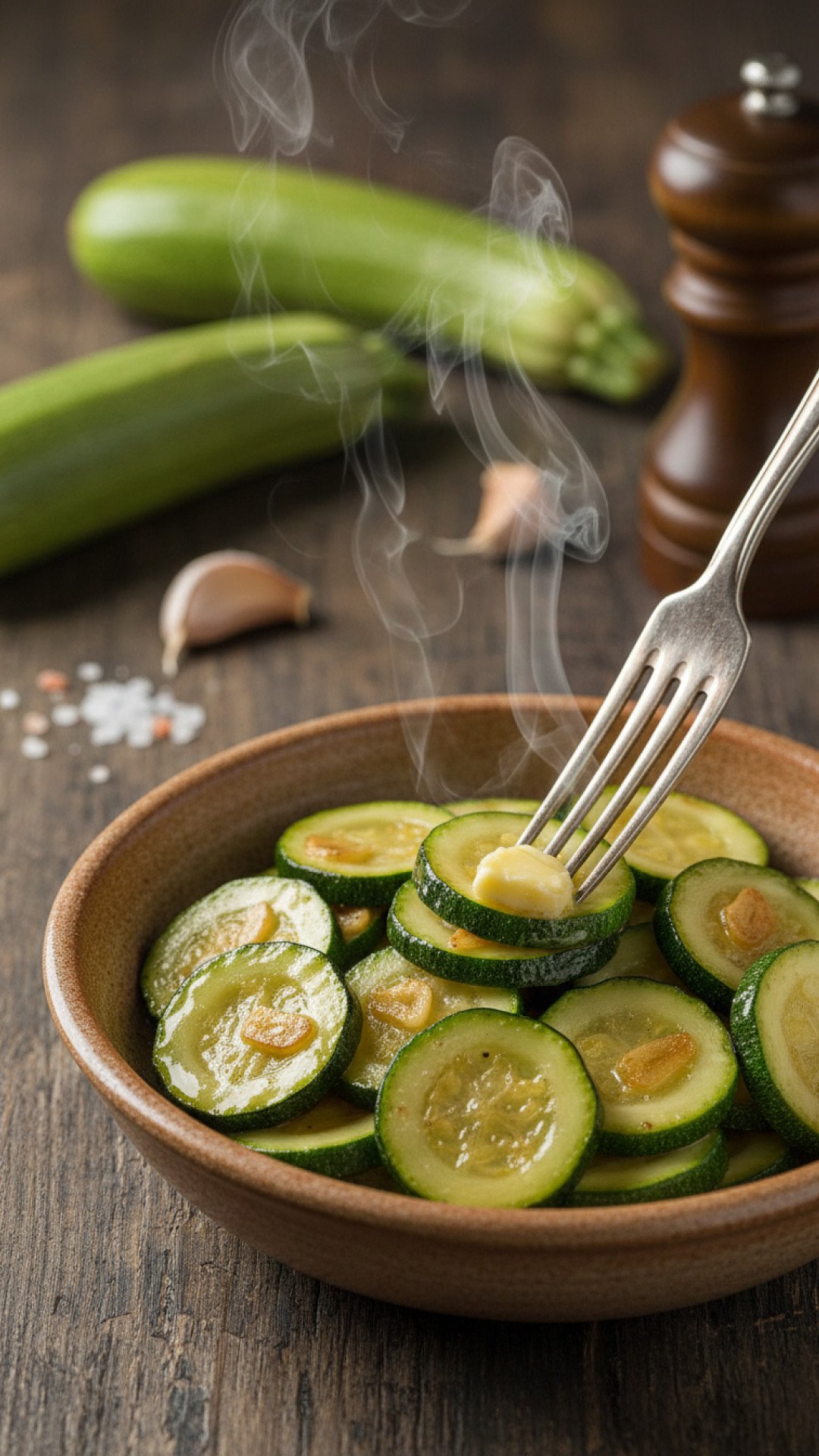 Easy Cheesy Baked Zucchini Preparation