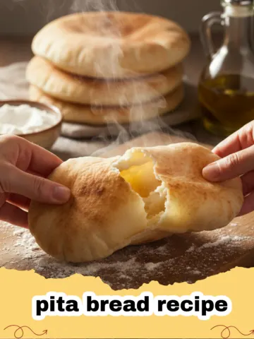 The Ultimate Homemade Pita Bread Recipe: Fluffy, Puffy & Perfect!