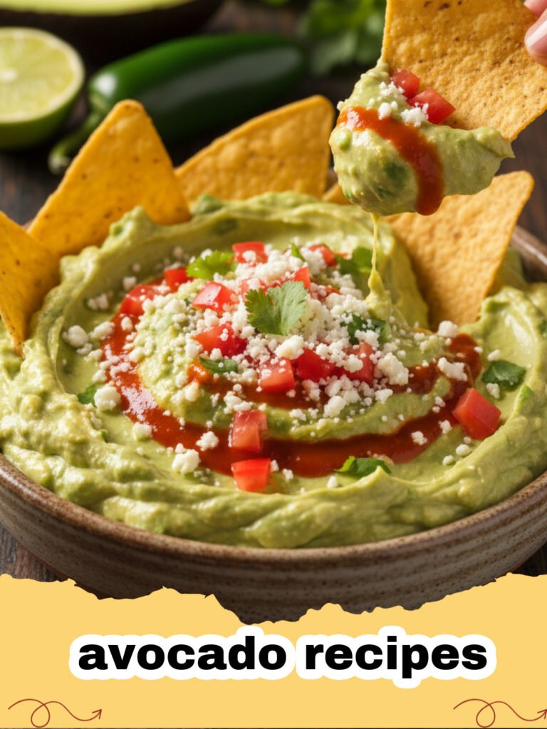 avocado recipes - Creamy Avocado and Black Bean Salsa in a bowl with tortilla chips.
