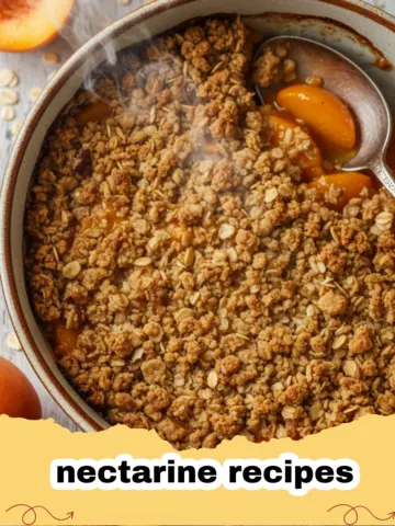 The Ultimate Golden Nectarine Crumble: A Taste of Summer Sunshine