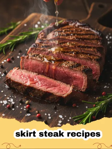 The Best Garlic Herb Grilled Skirt Steak Recipe