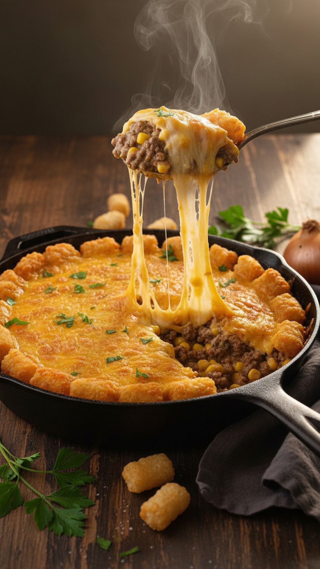 Hearty Cowboy Casserole Preparation