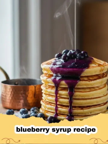 Homemade Blueberry Syrup: A Taste of Summer in Every Drizzle