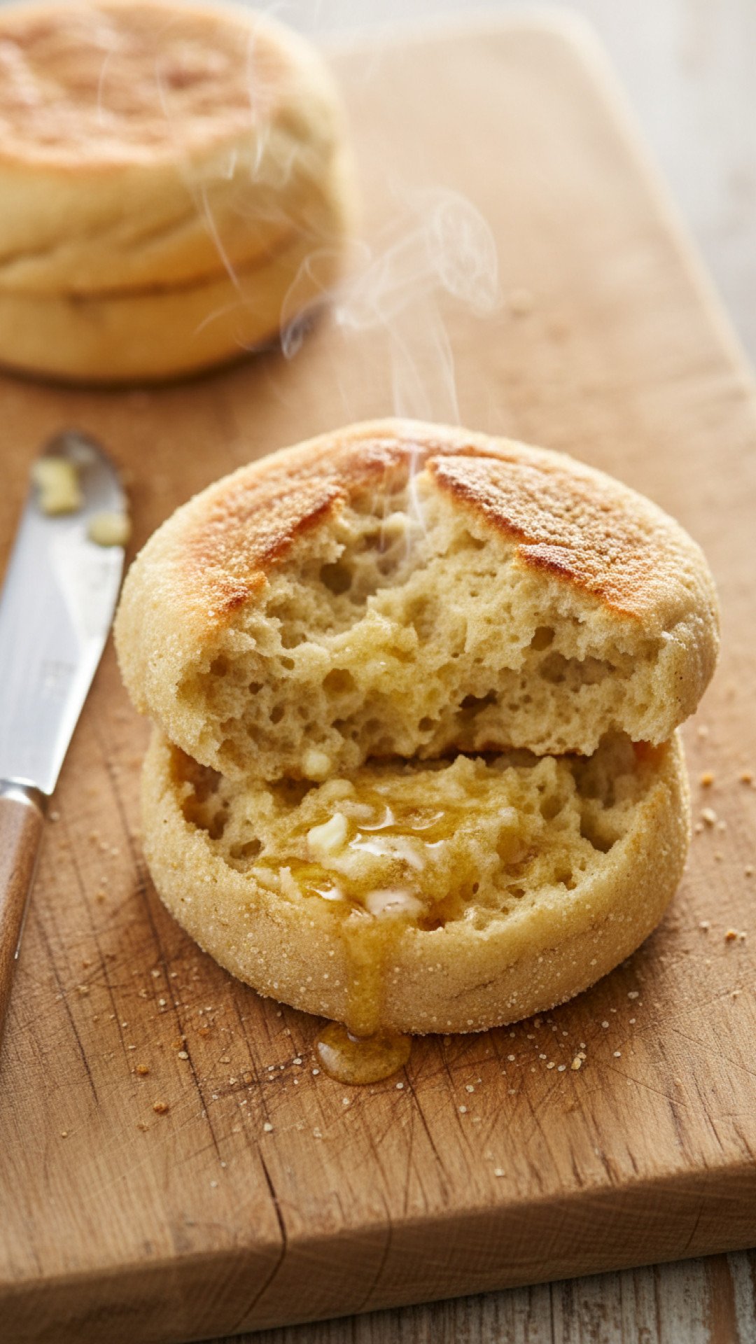 Homemade English Muffins Preparation