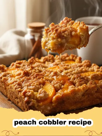 The Best Old-Fashioned Peach Cobbler Recipe