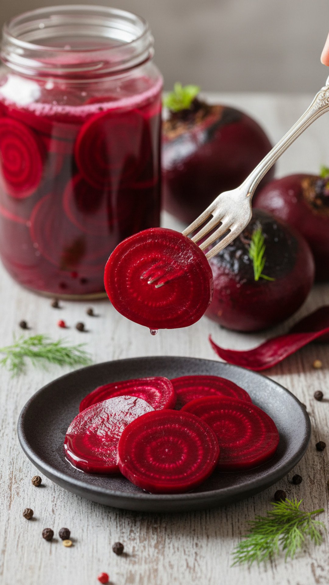 Homemade Sweet and Tangy Pickled Beets Preparation