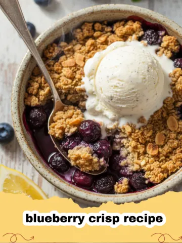 The Ultimate Homestyle Blueberry Crisp: A Taste of Summer Comfort