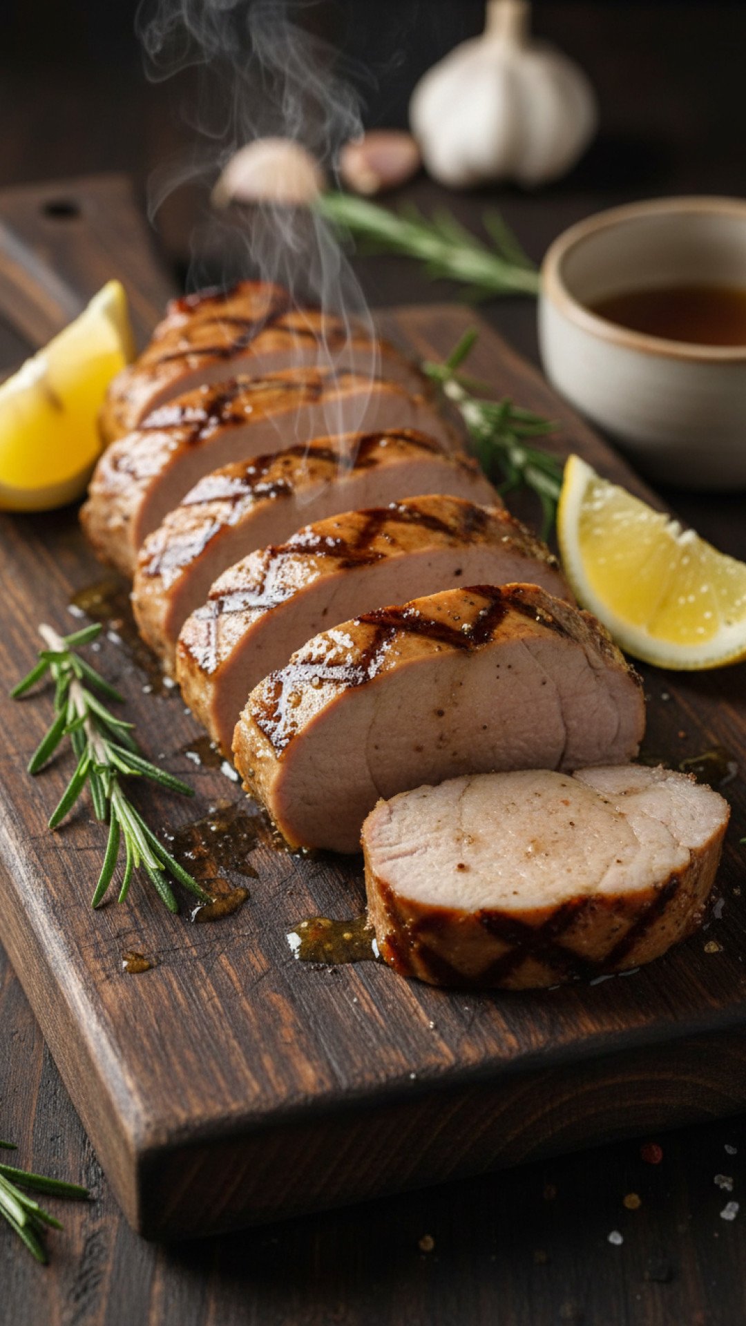 Honey Balsamic Grilled Pork Tenderloin Preparation