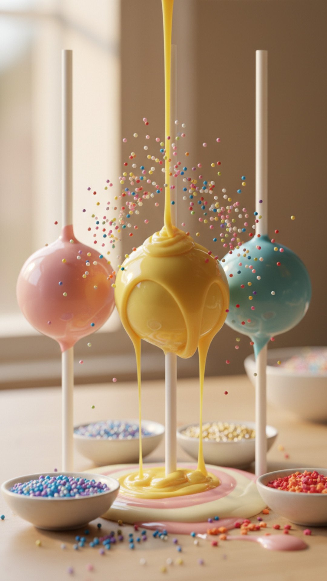 Irresistible Homemade Cake Pops Preparation