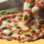 flatbread pizza recipes - A crispy Mediterranean flatbread pizza with melted mozzarella and pesto.