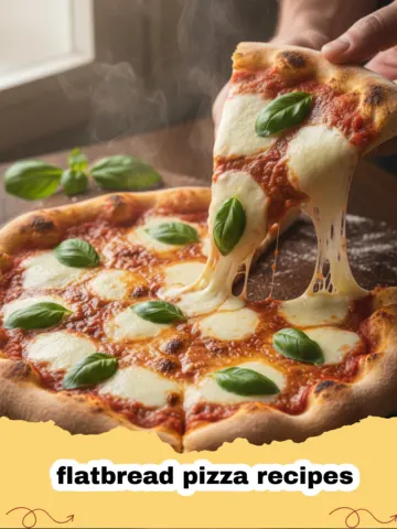 Quick & Easy Mediterranean Flatbread Pizza Recipes