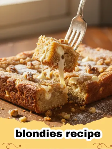 The Ultimate Chewy Blondies Recipe: Golden Goodness in Every Bite