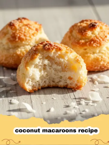 Sweet Escape: My Grandma's Irresistible Coconut Macaroons