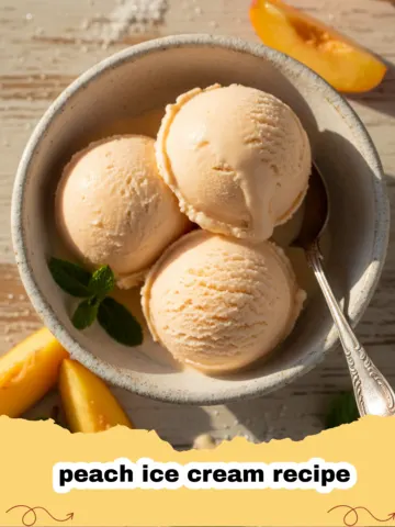 The Ultimate Homemade Fresh Peach Ice Cream: A Taste of Summer Bliss