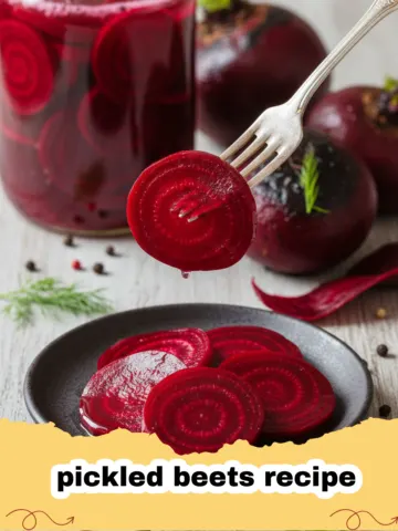 Homemade Sweet and Tangy Pickled Beets