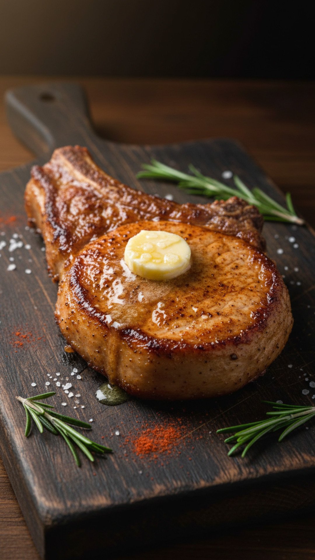 Perfect Pan-Seared Pork Chops with Herb Butter Preparation