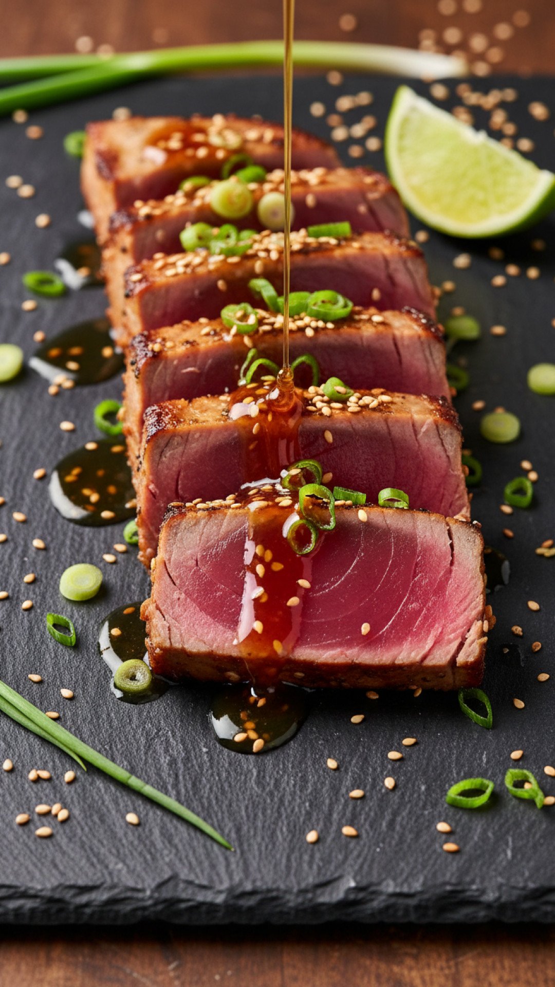 Perfect Pan-Seared Tuna Steak Preparation
