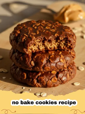 The Ultimate Classic Chocolate Peanut Butter No-Bake Cookies Recipe