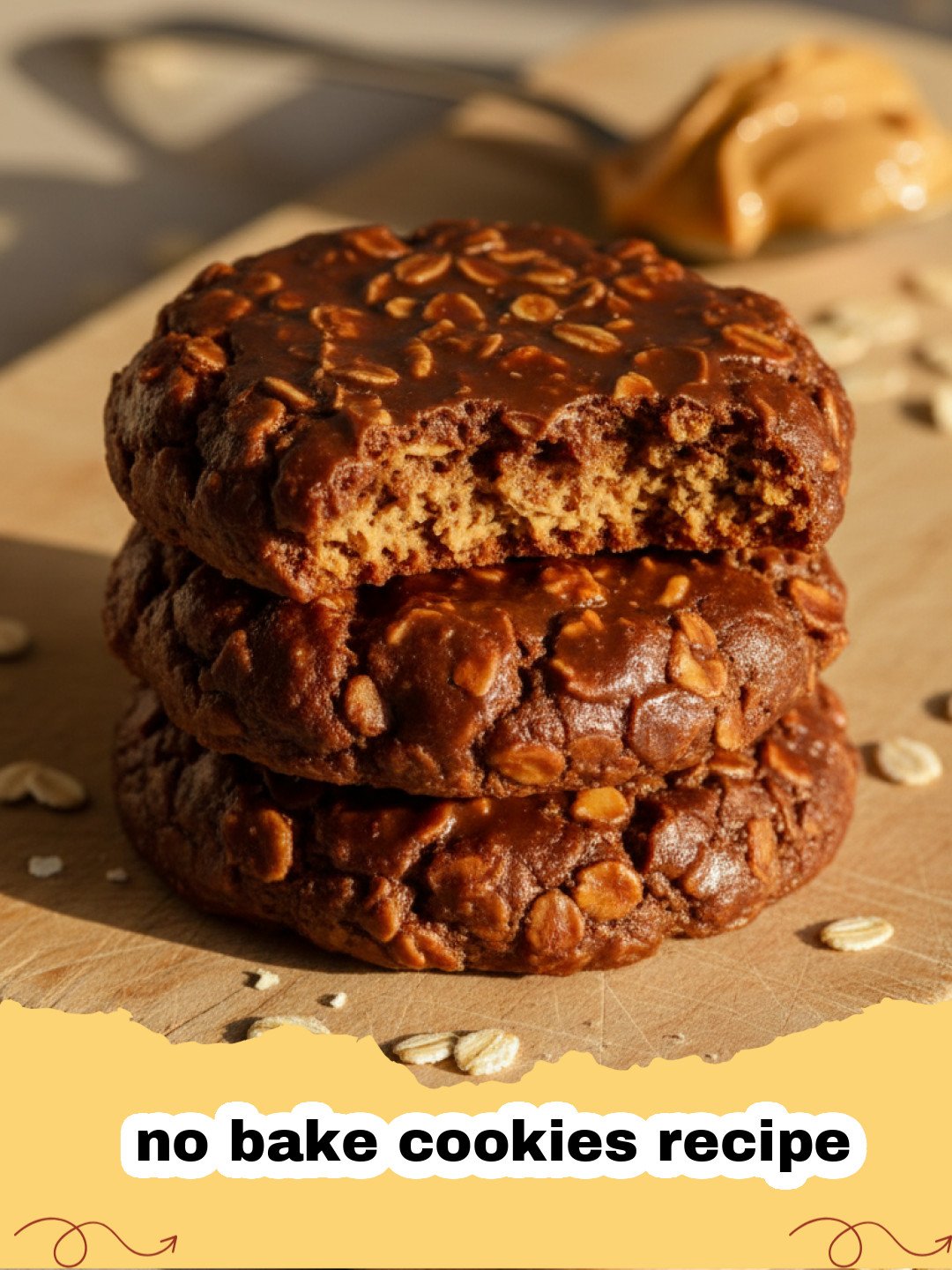 The Ultimate Classic Chocolate Peanut Butter No-Bake Cookies Recipe
