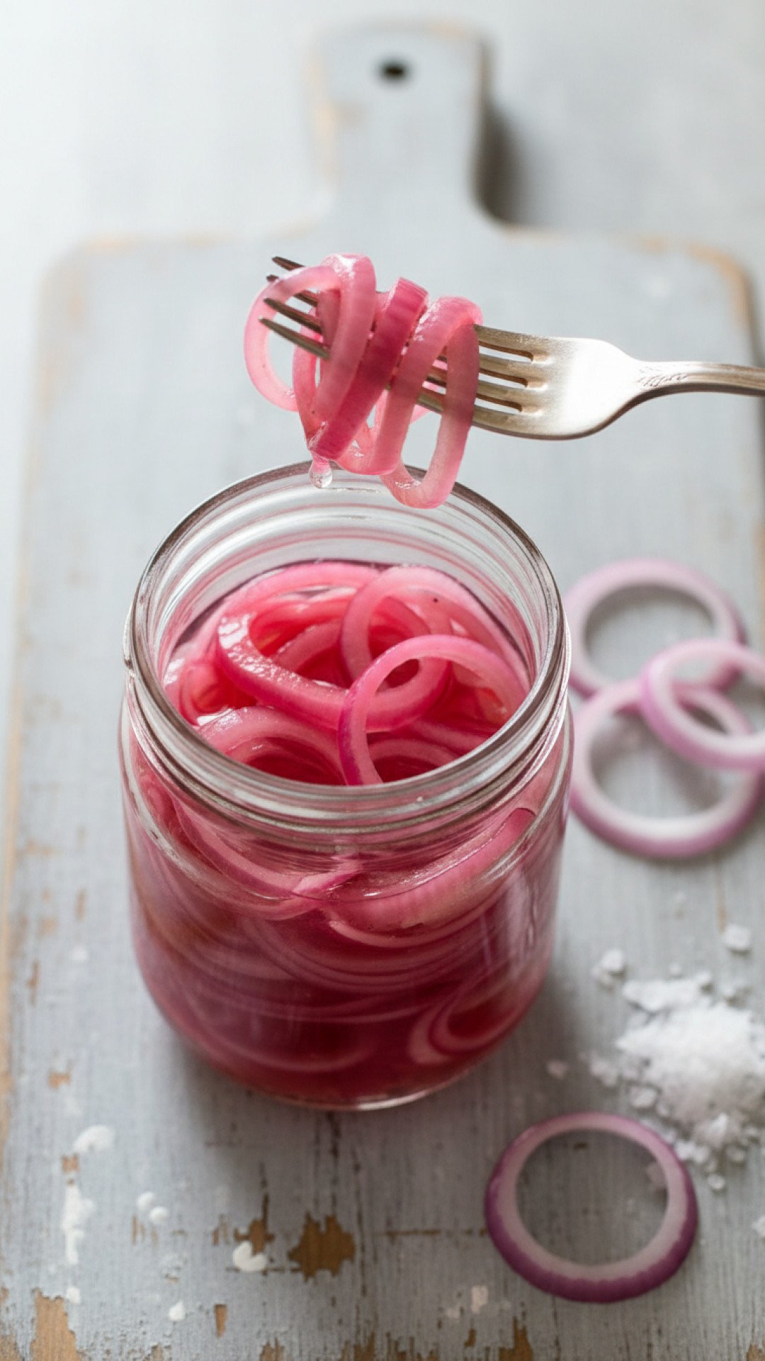Quick and Easy Pickled Red Onions Preparation