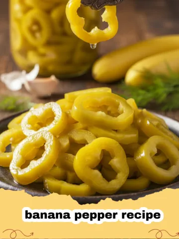Quick & Zesty Pickled Banana Peppers: My Grandma's Secret Recipe!