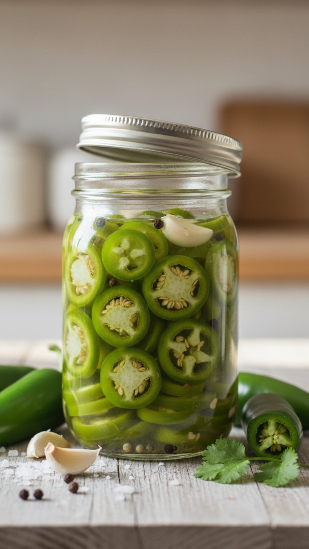 Quick & Zesty Pickled Jalapeños Preparation