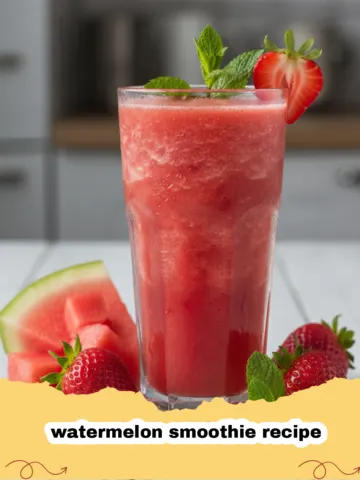 The Ultimate Refreshing Watermelon Smoothie Recipe