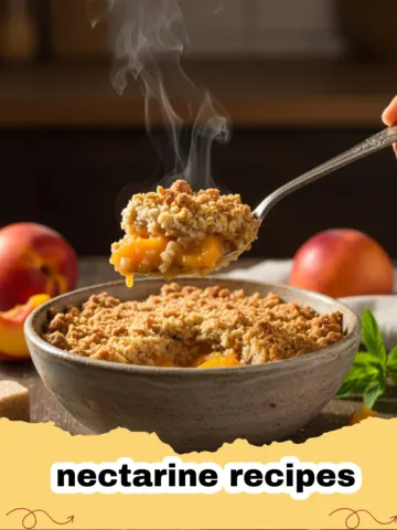 Sweet Summer Sunshine: The Ultimate Nectarine and Blueberry Crisp