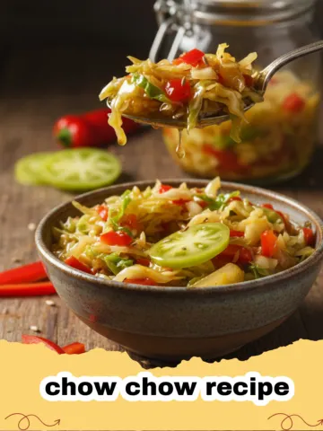 The Ultimate Sweet & Tangy Southern Chow Chow Recipe: A Taste of Summer Preservation