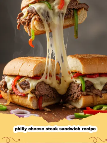 The Ultimate Authentic Philly Cheese Steak Sandwich Recipe
