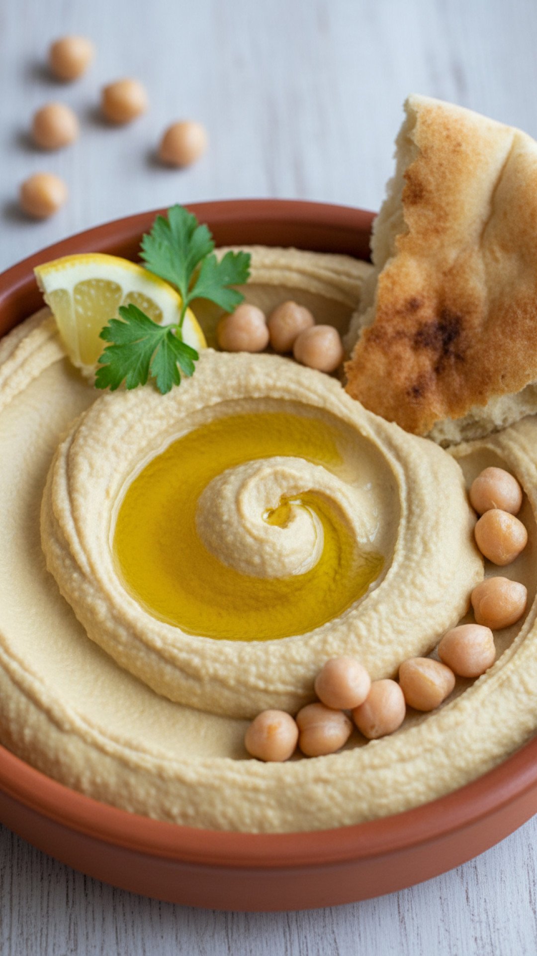 The Ultimate Creamy Classic Hummus Preparation