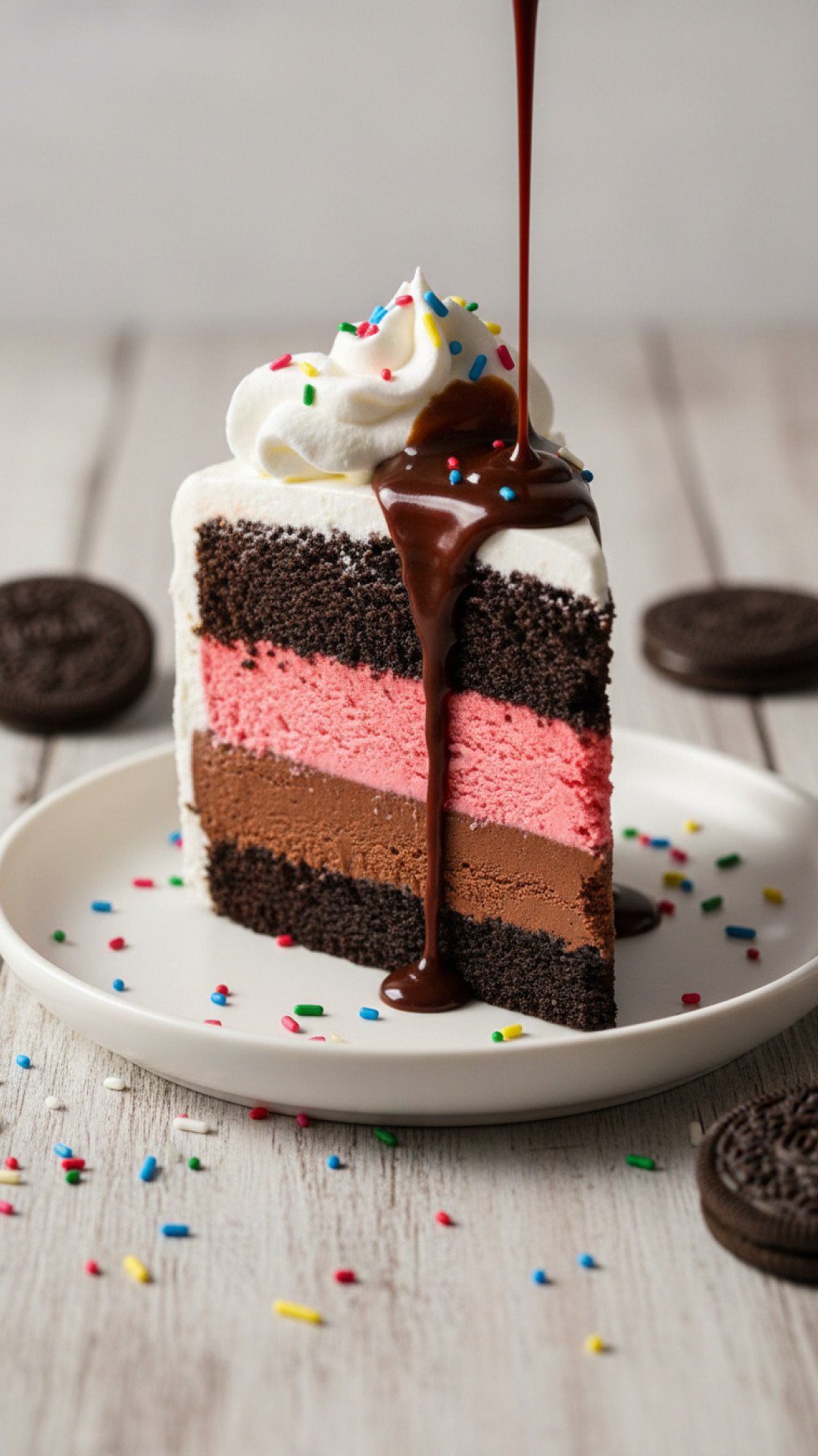 The Ultimate Homemade Ice Cream Cake Preparation