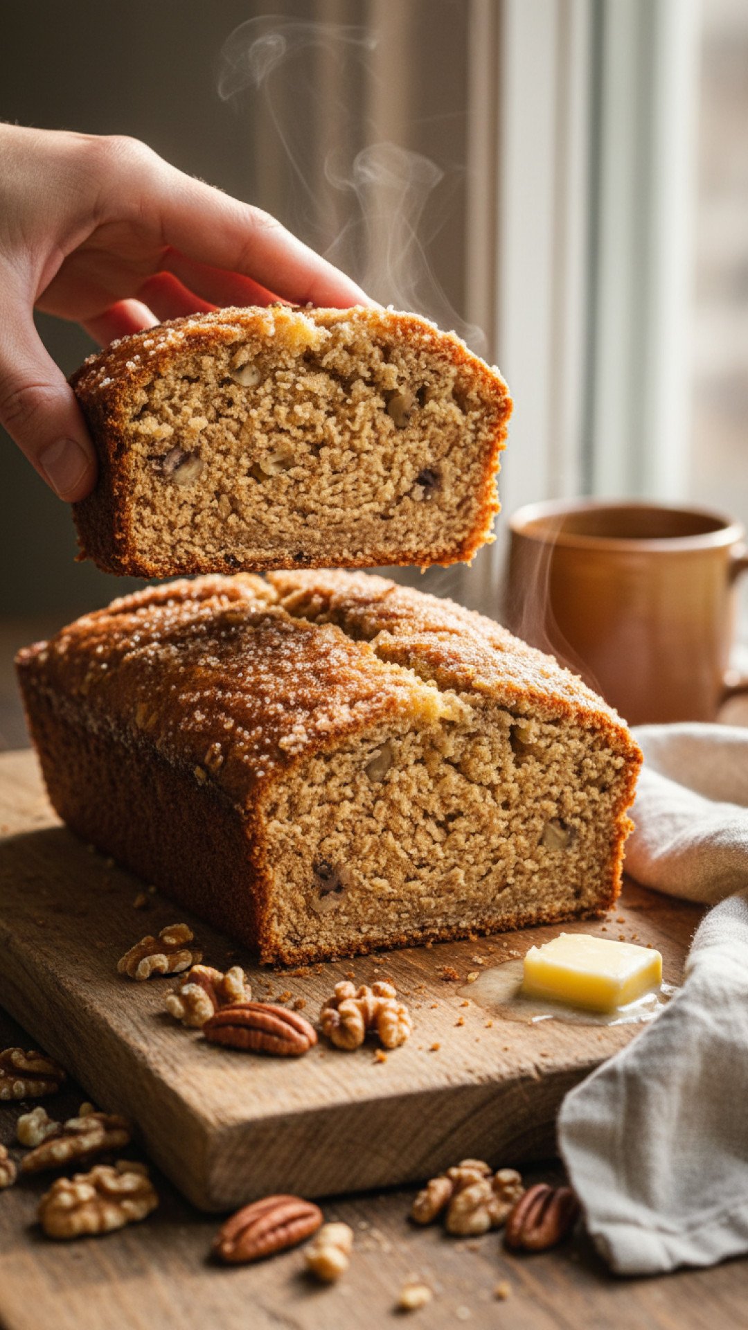 The Ultimate Moist Banana Nut Bread Preparation