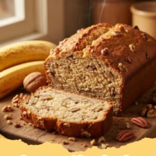 The Ultimate Moist & Flavorful Banana Nut Bread