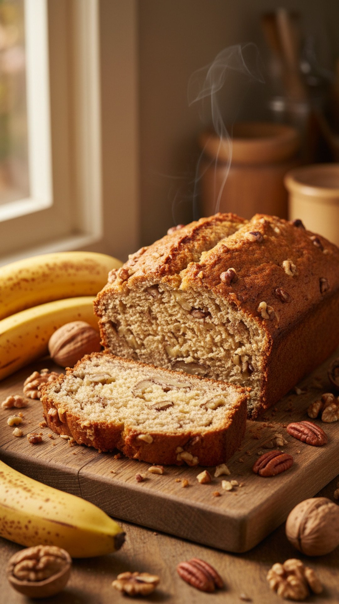 The Ultimate Moist & Flavorful Banana Nut Bread Preparation