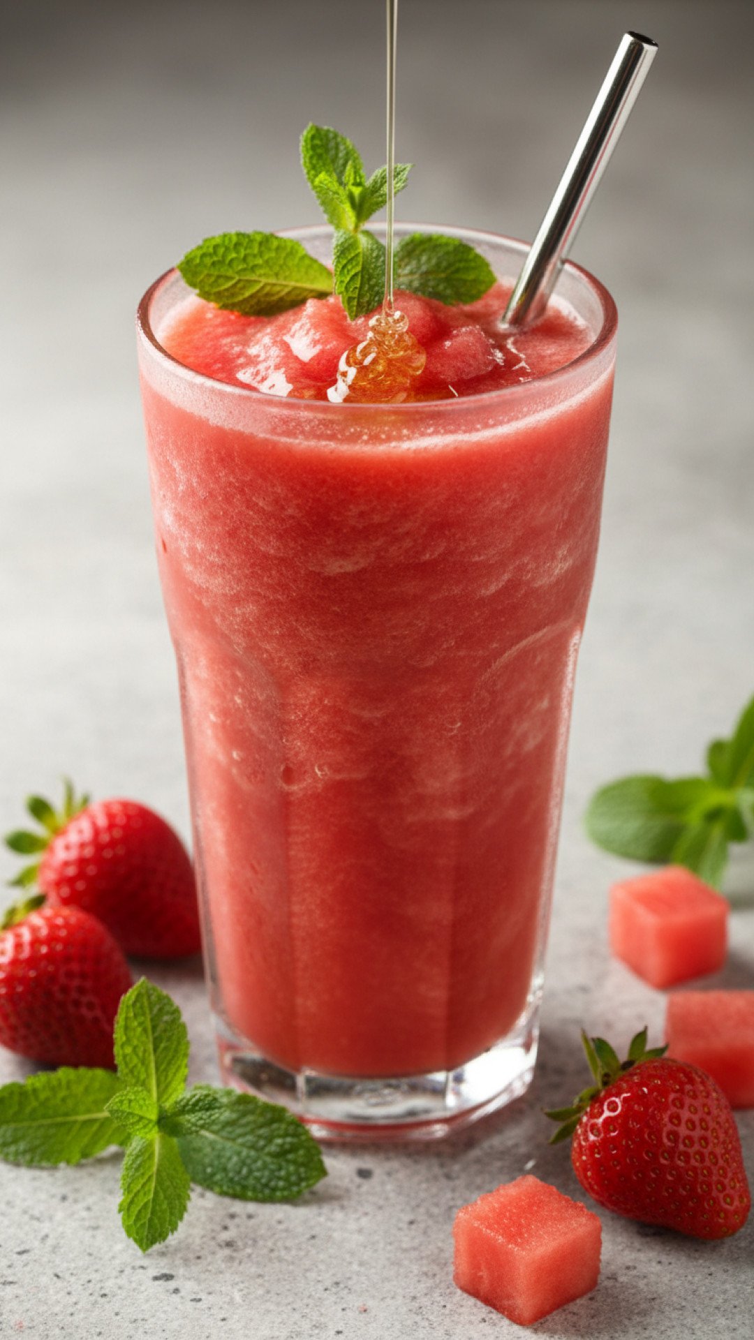 The Ultimate Watermelon Smoothie Preparation