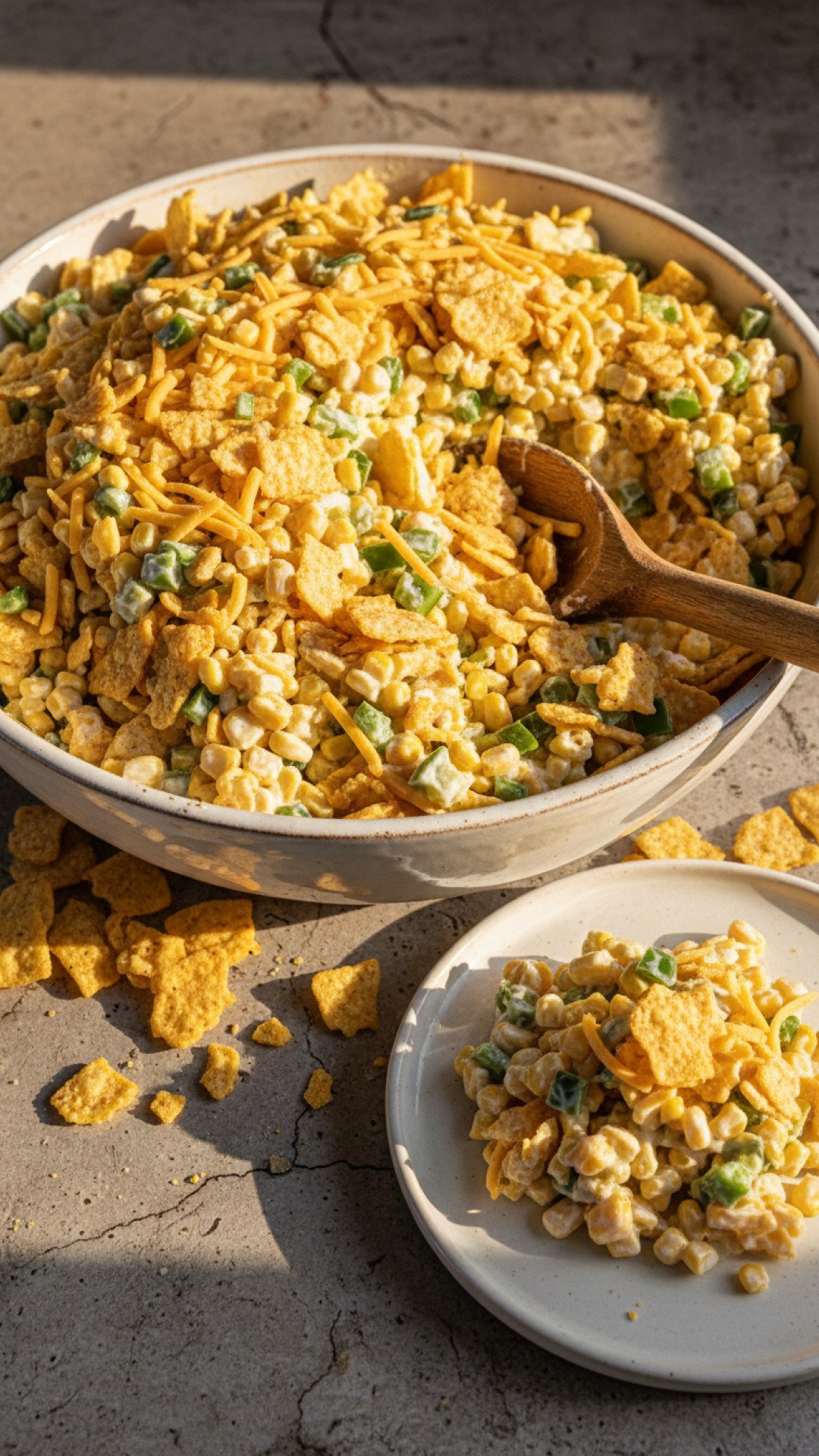The Ultimate Zesty Frito Corn Salad Preparation