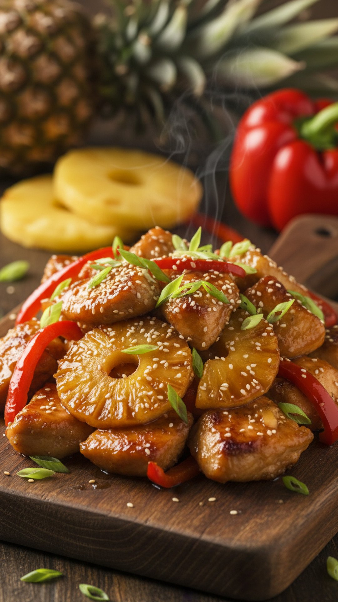 Tropical Glazed Hawaiian Chicken Preparation