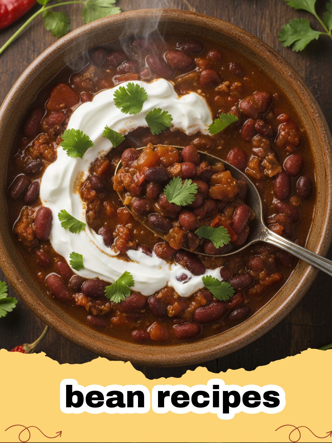 bean recipes - A rustic skillet filled with hearty Tuscan white bean and sausage stew, garnished with fresh parsley.