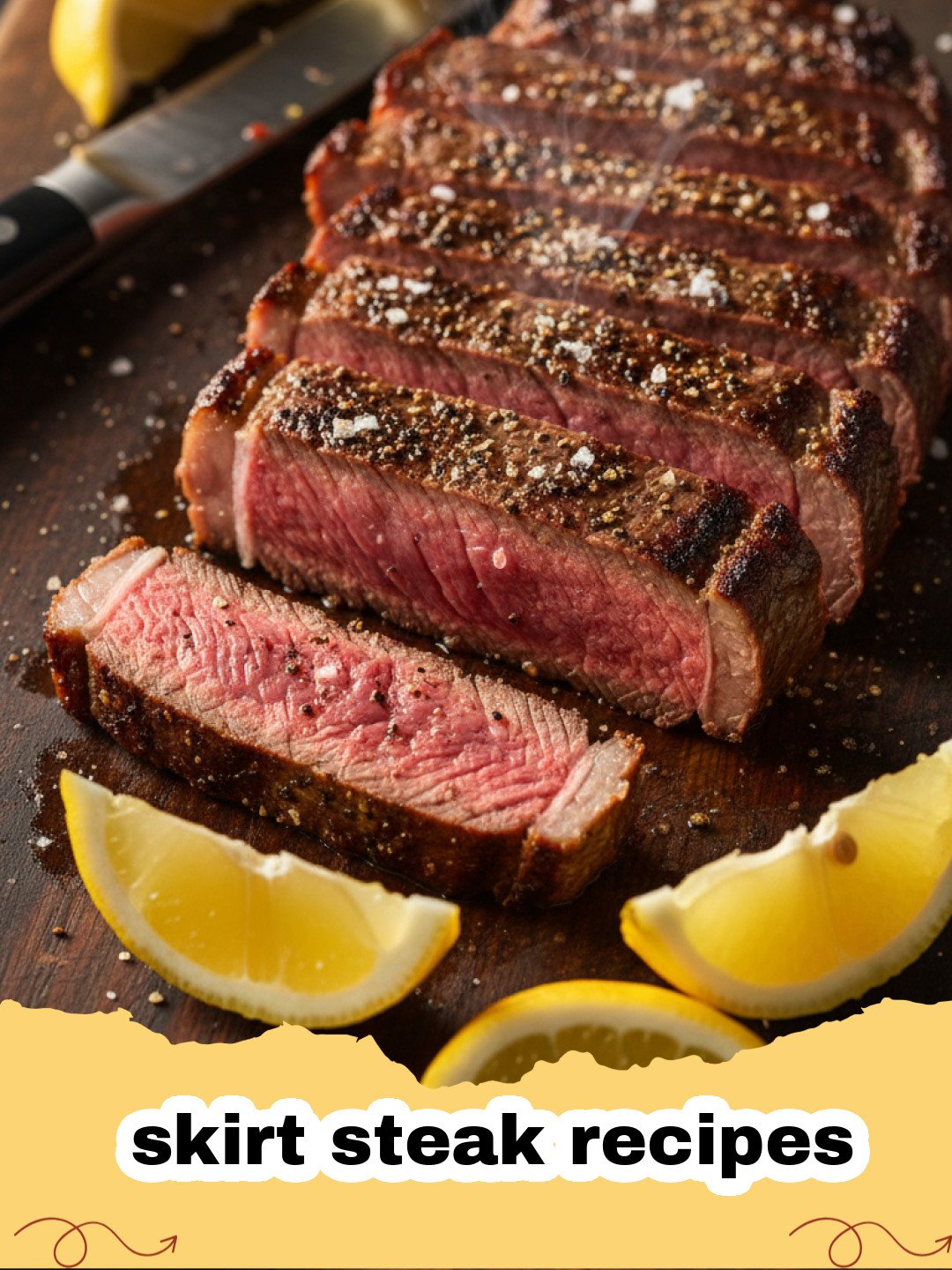 skirt steak recipes - Perfectly grilled skirt steak, thinly sliced against the grain, with a vibrant marinade.