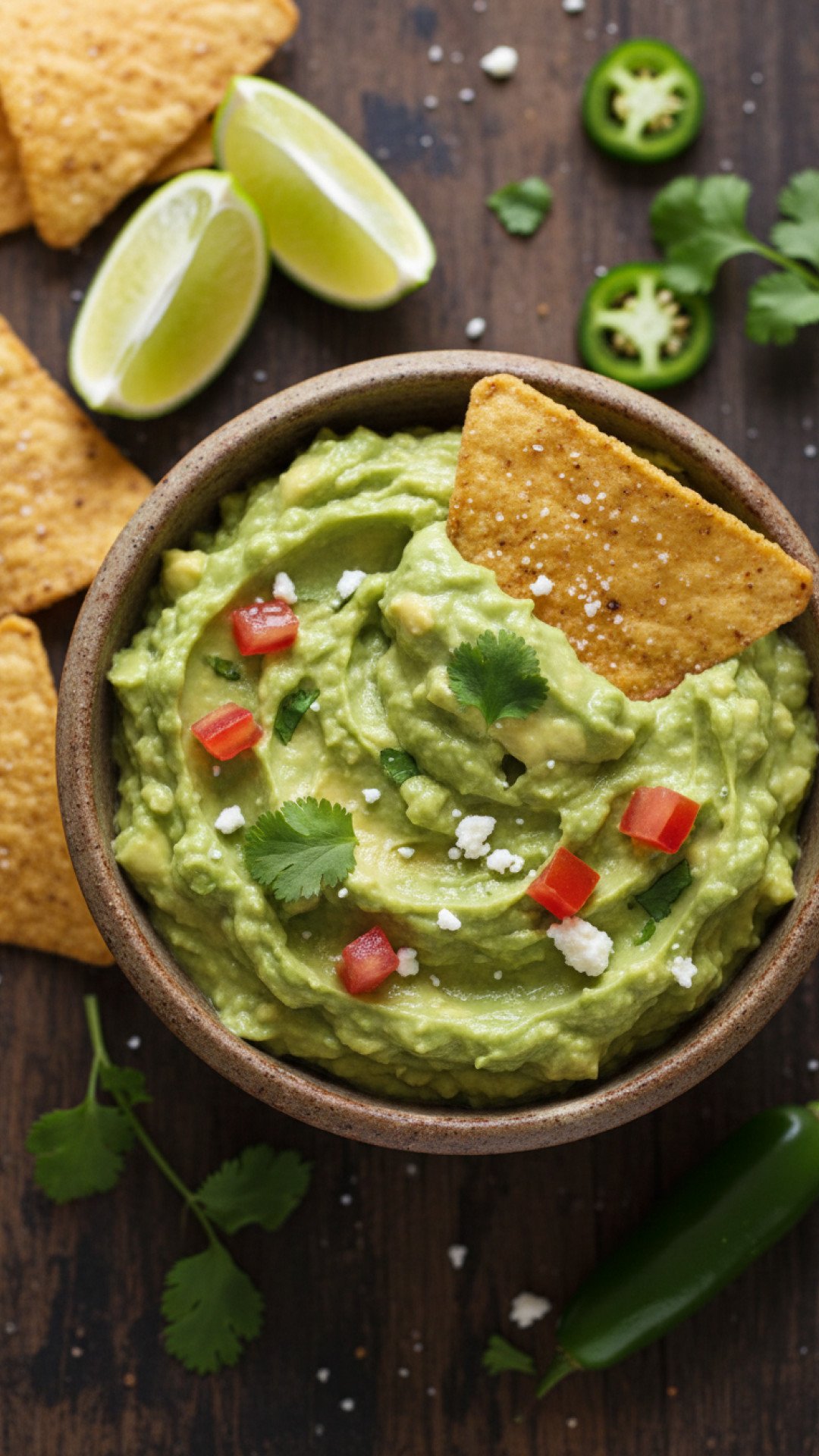 Zesty Herb-Infused Avocado Mash Preparation
