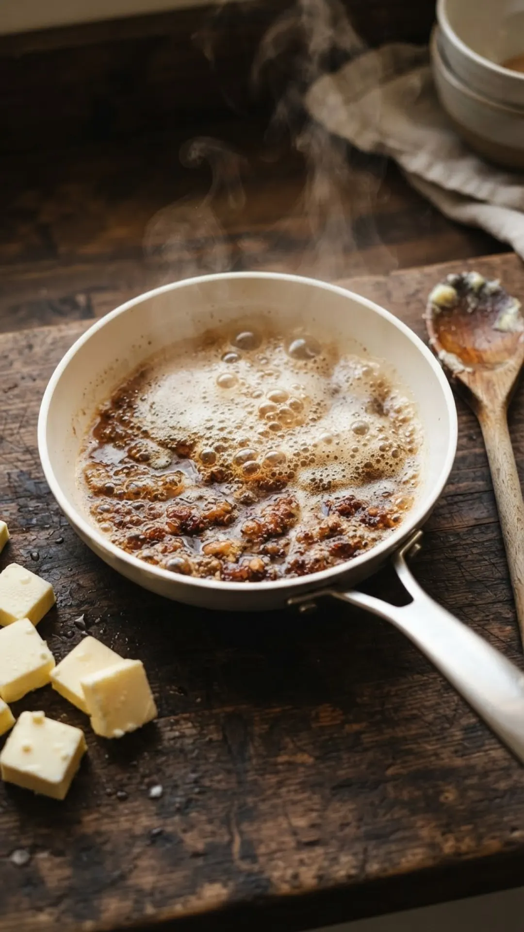 Brown Butter Salted Caramel Brownies Preparation