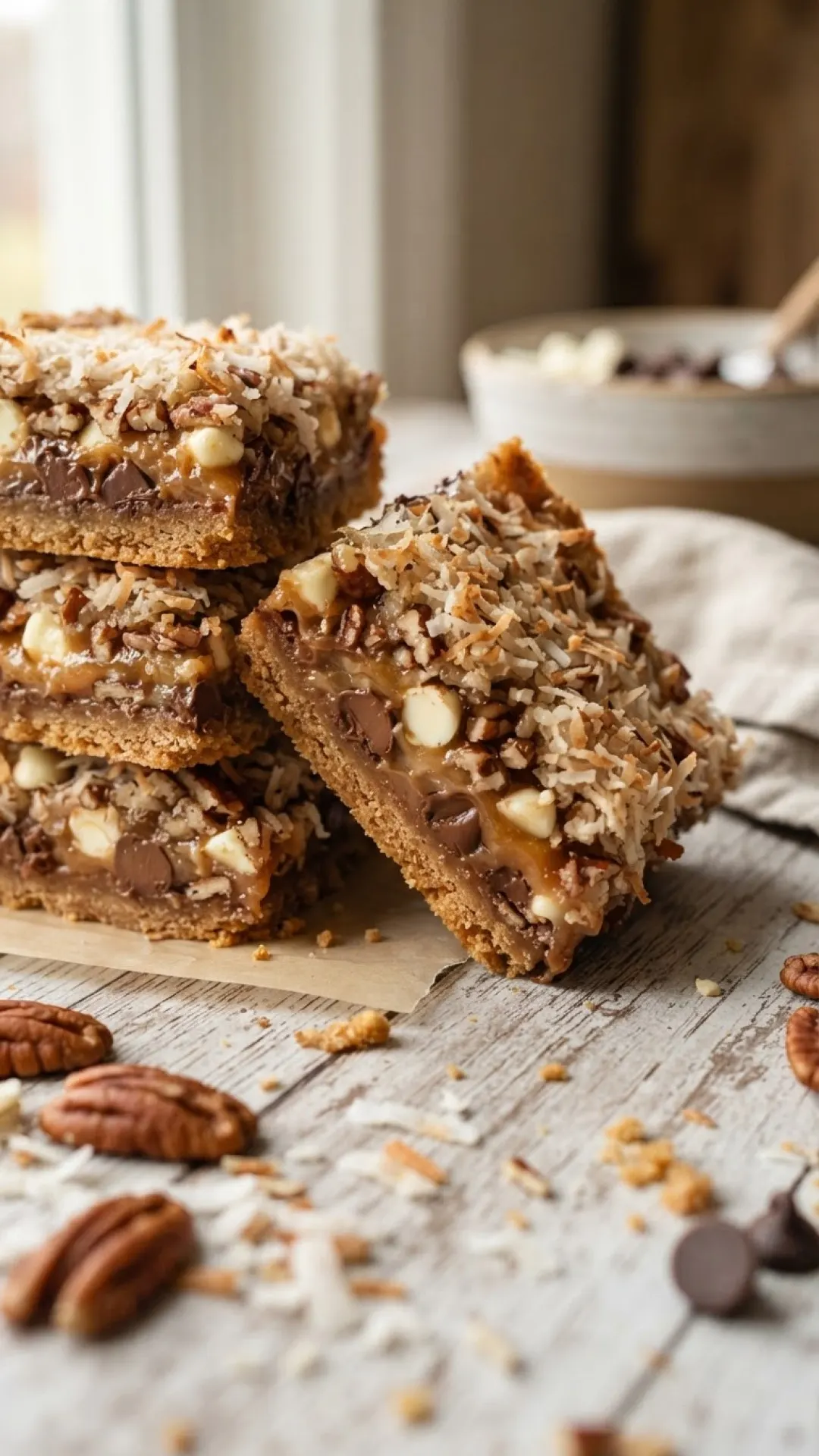 Classic 7 Layer Bars Recipe Preparation