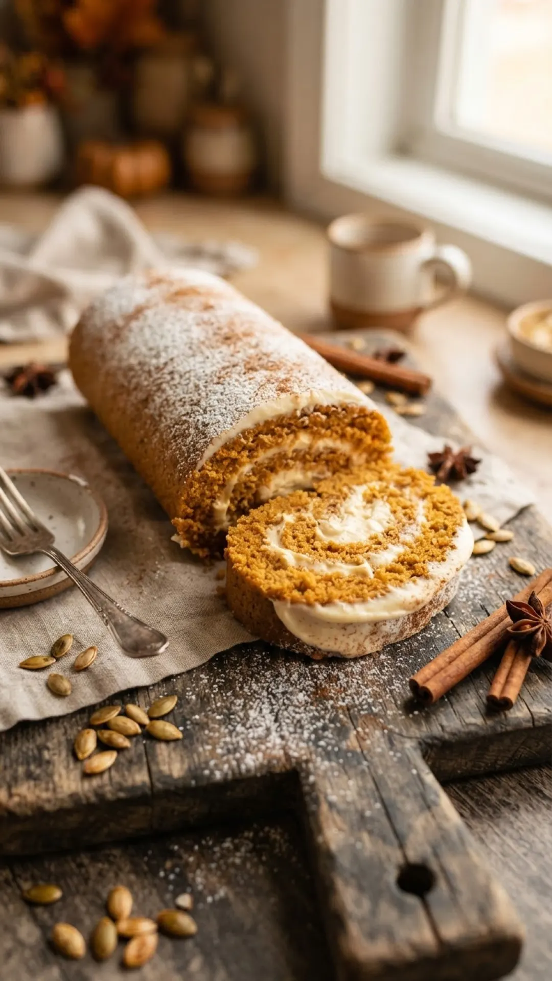 Classic Cream Cheese Pumpkin Roll Preparation