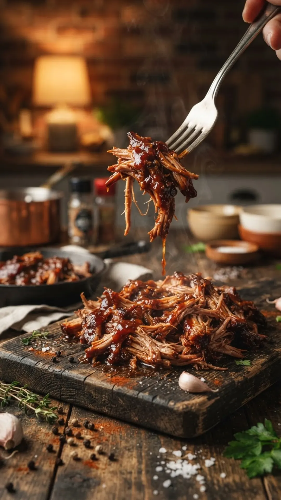 Classic Slow Cooker Pulled Pork Preparation