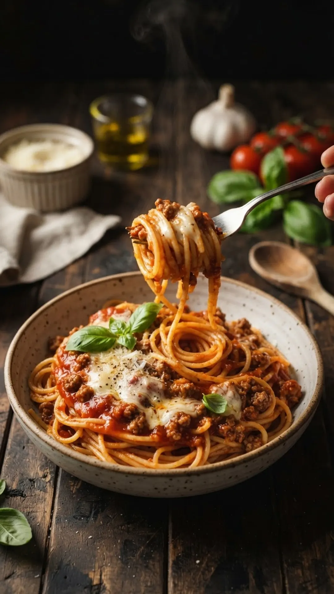 Classic Slow-Simmered Spaghetti Bolognese Preparation