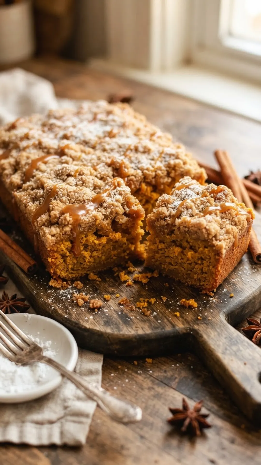 Copycat Panera Caramel Pumpkin Slice Preparation