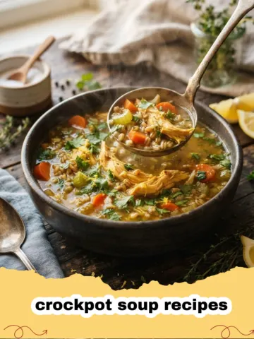 The Ultimate Comfort: Creamy Chicken Noodle Soup in Your Crockpot