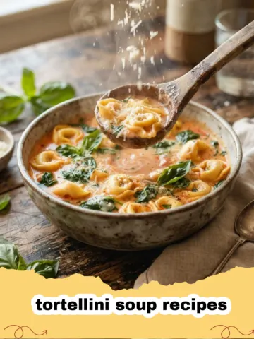 The Ultimate Comfort: Creamy Tomato Basil Tortellini Soup That Will Warm Your Soul